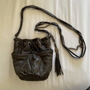 Olivia Harris Leather Crossbody handbag